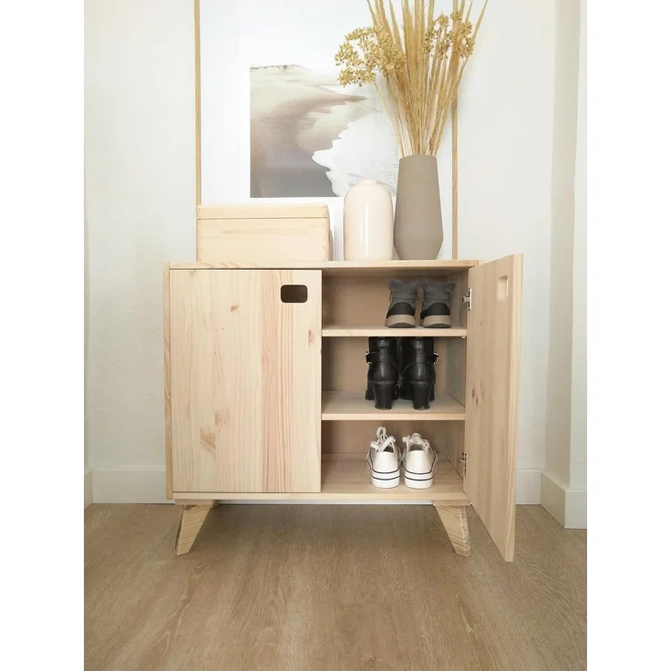 Astigarraga Aufbewahrungsschrank, Holz, 53,5 x 70,8 x 33 cm – Bild 6