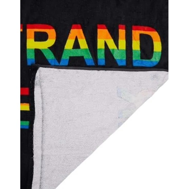 Schietwetter Strandtuch Unisex Strandhandtuch "Rainbow" 150x75cm, Stoff – Bild 3