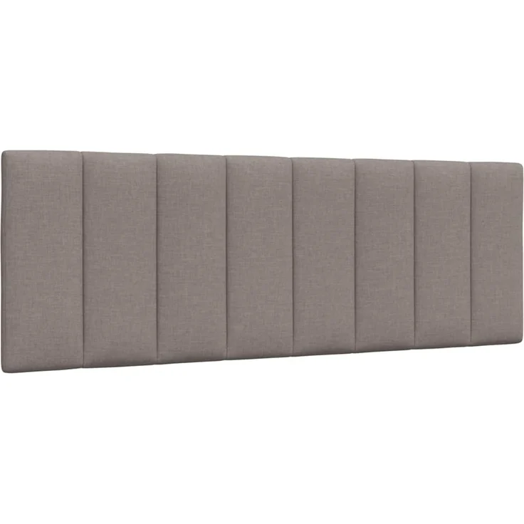 Doppelbett, Bettgestell Modernen ohne Matratze Taupe 140x190 cm Stoff d2656e – Bild 6
