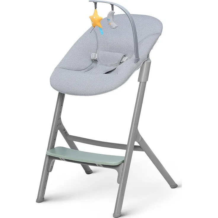 Kinderkraft Hochstuhl Livy mit Wippe Calmee - Olive Green