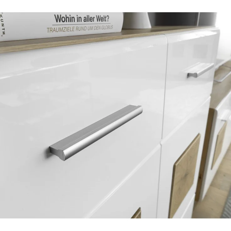 Kommode >Georgia< in Eiche Artisan Nachbildung - 80x92x38cm (BxHxT) – Bild 7