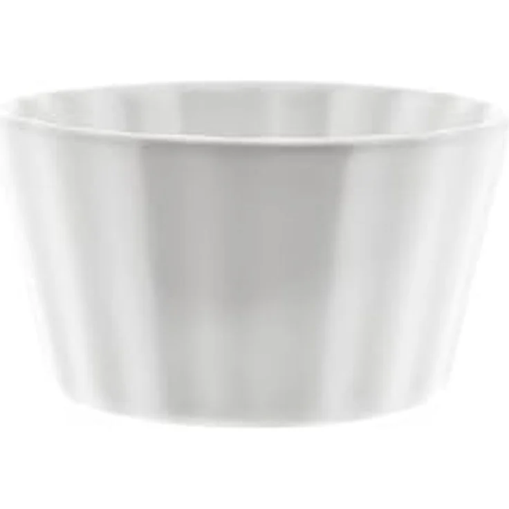 Almina Muffinform Dessertschalen 6er Set aus Porzellan - Wellen Design – Bild 3