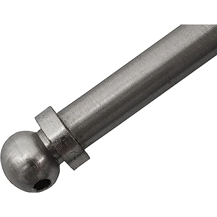dekondo Gardinenstange Eleganz, ausziehbar, Fensterhaken klemmbar, nickel matt, inkl. Fensterhaken für einen Klemmbereich von 15-20 mm – Bild 6