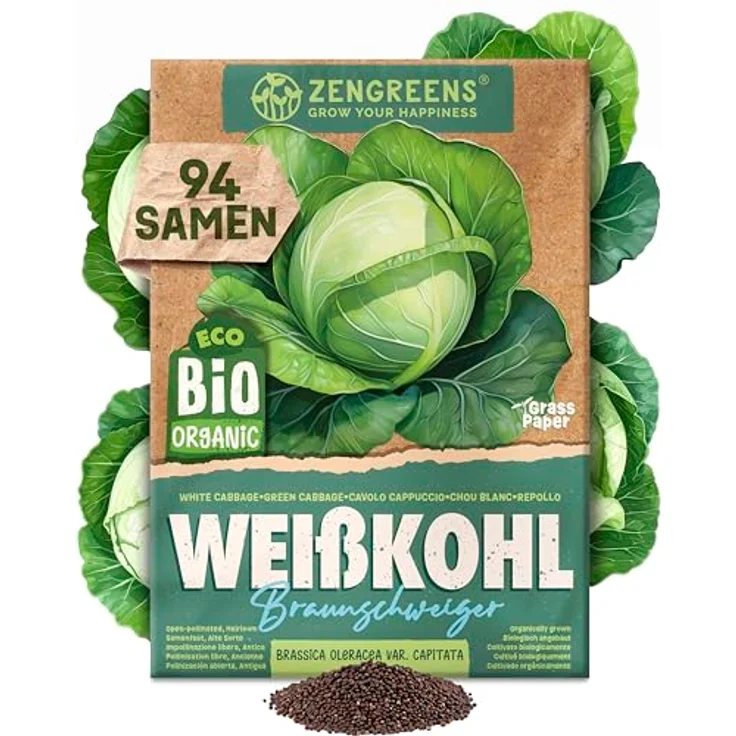 ZenGreens® - Bio Gemüsesamen im 50er Set - 50 Gemüse Samen für den einfachen Anbau im Garten, Balkon oder Hochbeet - Pflanzensamen - Saatgut – Bild 35