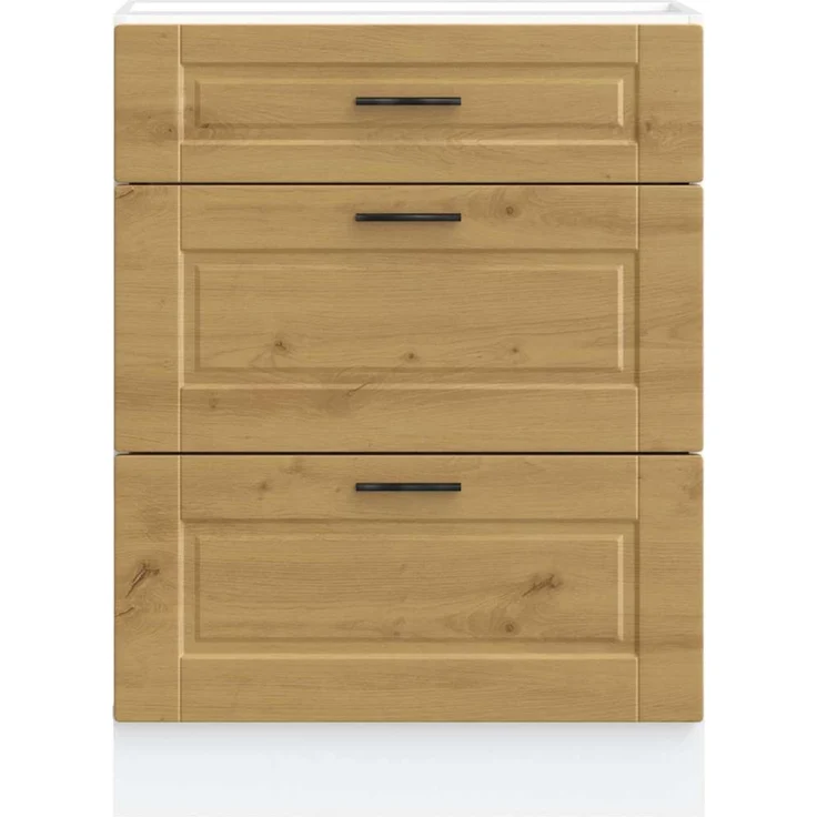 vidaXL Küchenunterschrank Porto Artisan-Eiche Holzwerkstoff 854268 – Bild 4