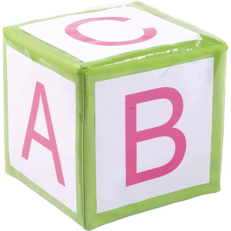 EDUPLAY 120273 - Würfel mit Taschen, grün