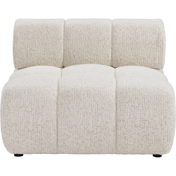 Vente-unique - FACIVIL - Sessel mit gerader Rückenlehne - Plastik - Kunststoff (PVC) - Beige - 94 x 94 x 70 cm – Bild 2