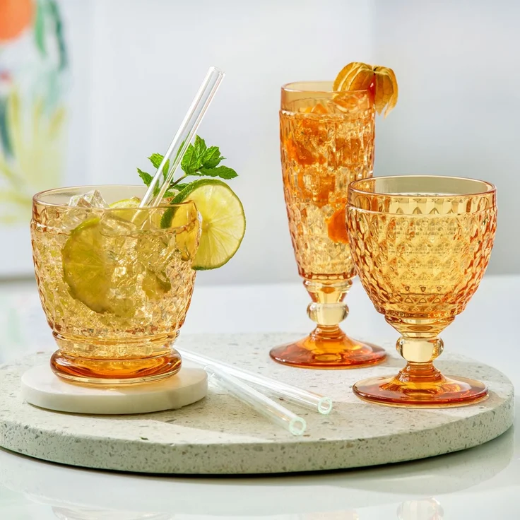 Villeroy & Boch Boston Coloured Weißweinglas 230 ml Saffron 4er Set – Bild 3