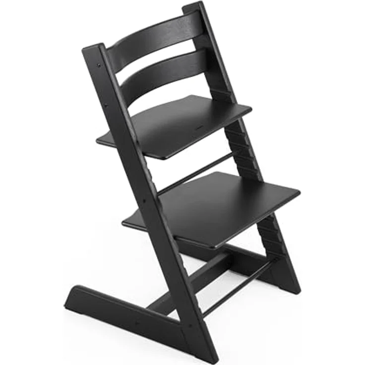 Stokke 'Tripp Trapp' Hochstuhl, Oak Black, höhenverstellbar, Buche massiv, bis 110 kg – Bild 2