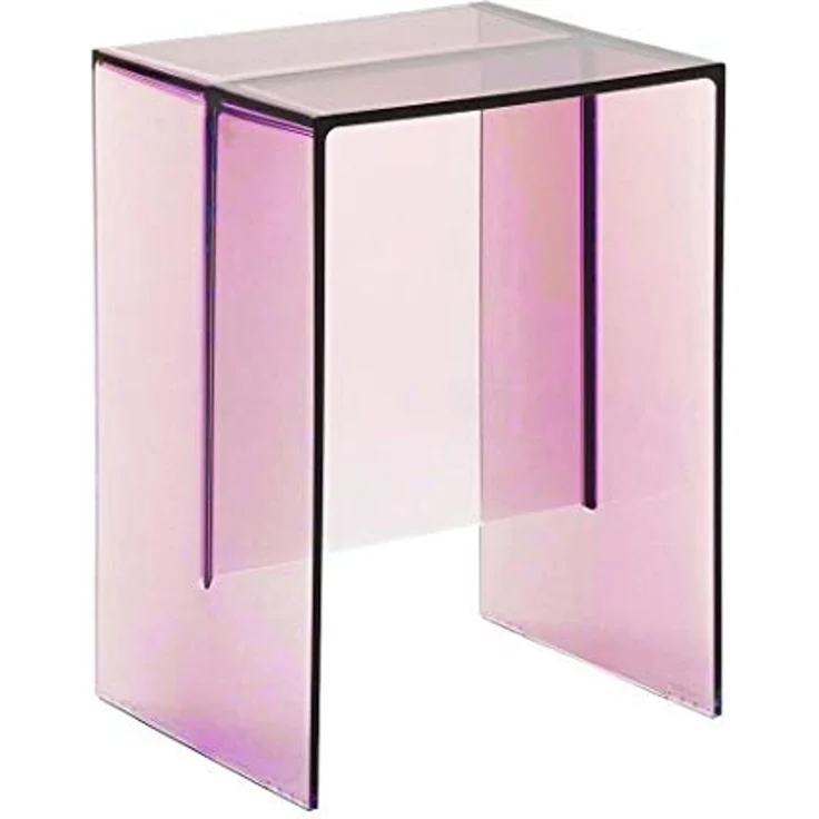 Kartell Max-Beam Hocker/Beistelltisch, Plastik, pink, 27 x 33 x 47 cm – Bild 1