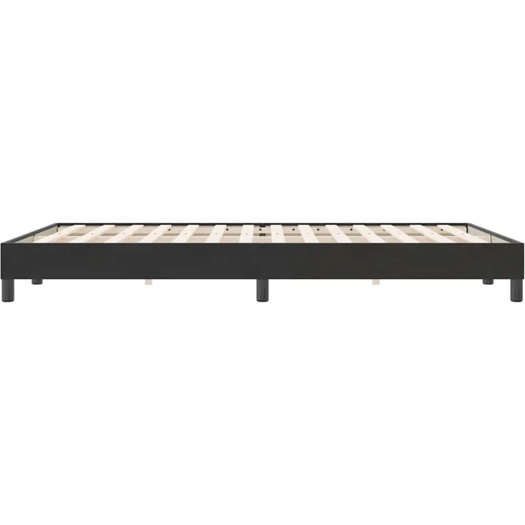 vidaXL Boxspringbett ohne Matratze Schwarz 140x220 cm Samt 3315875 – Bild 6