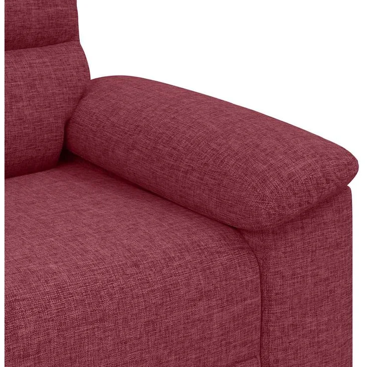 vidaXL Sessel Weinrot 100x81x84 cm Stoff 4105290 – Bild 6