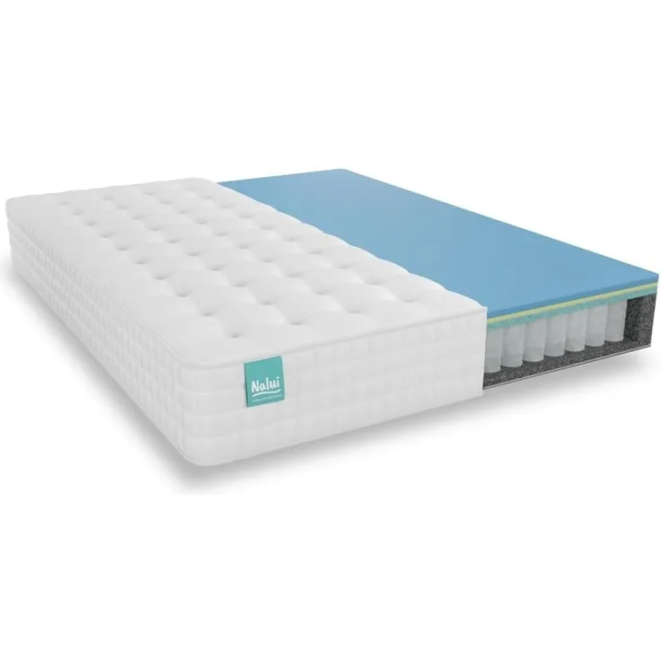 ZZ DON DESCANSO Galana Taschenfederkernmatratze mit atmungsaktivem 3D-Gewebe, mittlere Härte, Höhe: ± 26 cm, 140x190 cm
