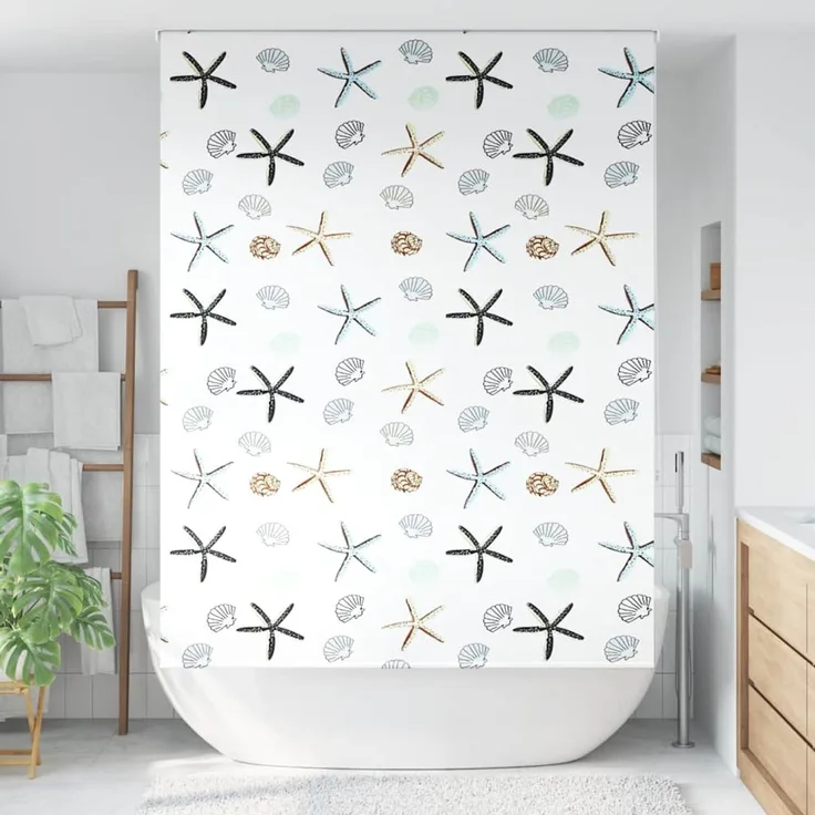 vidaXL Duschrollo 150x240 cm Stoffbreite 146 cm 4014907