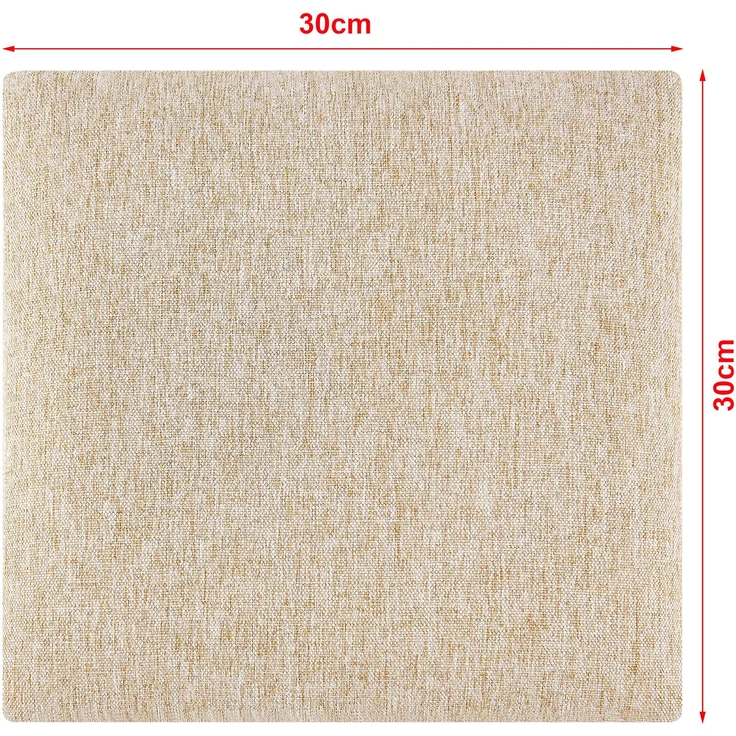 Wandkissenset Carpino 4-tlg. Textil 30x30 cm Beige [neu. haus] – Bild 3