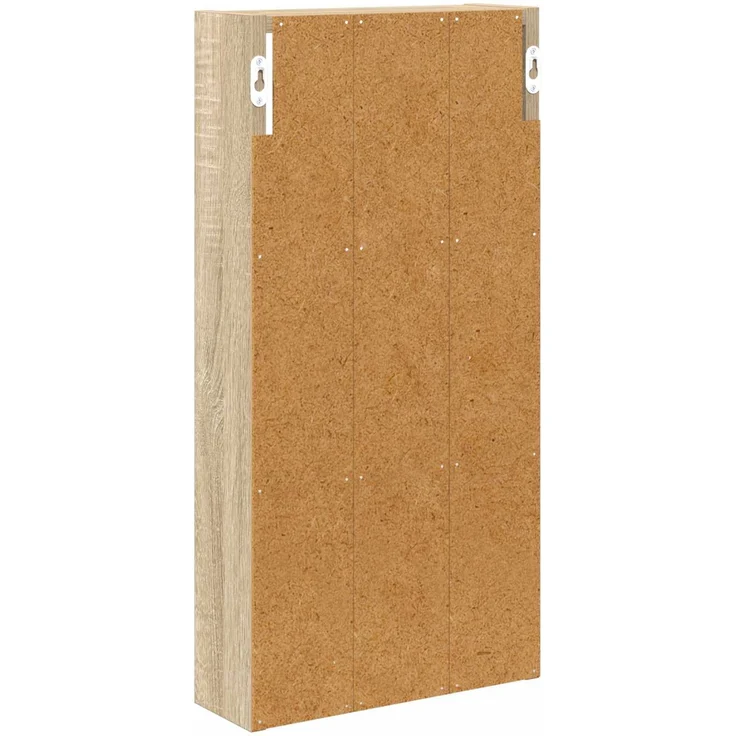 vidaXL Badezimmer-Wandschrank mit Regal Sonoma-Eiche 30 x 10 x 60,5 cm 889321 – Bild 6