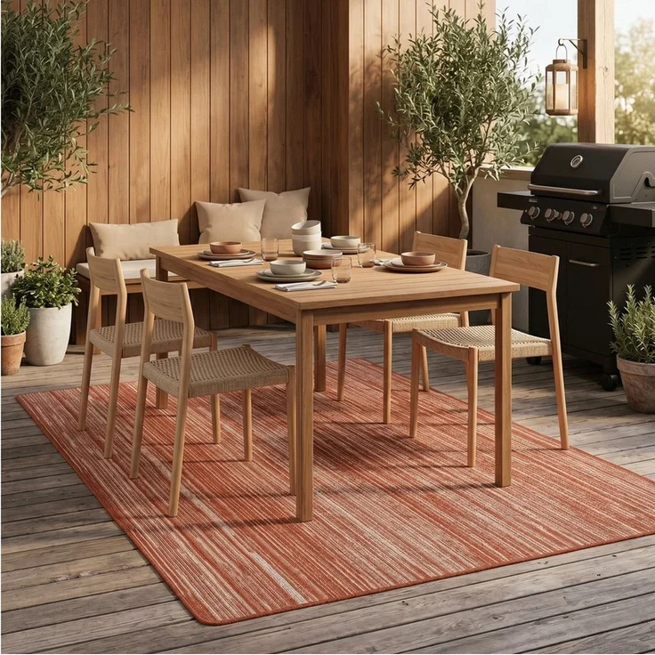 Snapstyle Outdoorteppich In- und Outdoor Teppich Beidseitig Newport Design, Rechteckig, Höhe: 3 mm – Bild 1