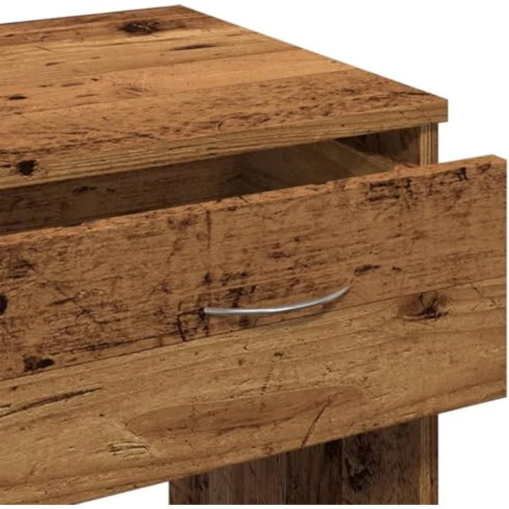 vidaXL Schreibtisch Altholz-Optik 80x40x75 cm Holzwerkstoff 855992 – Bild 5