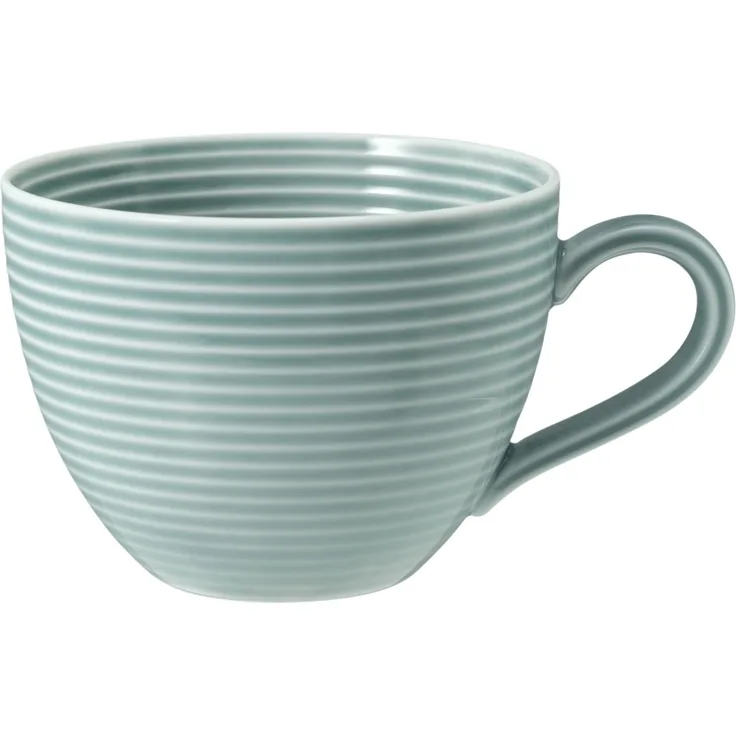 Kaffee-Obertasse 0,26 l mit Relief Beat Arktisblau Seltmann Weiden Kaffeetasse - MikrowelleBackofen geeignet, Spülmaschinenfest