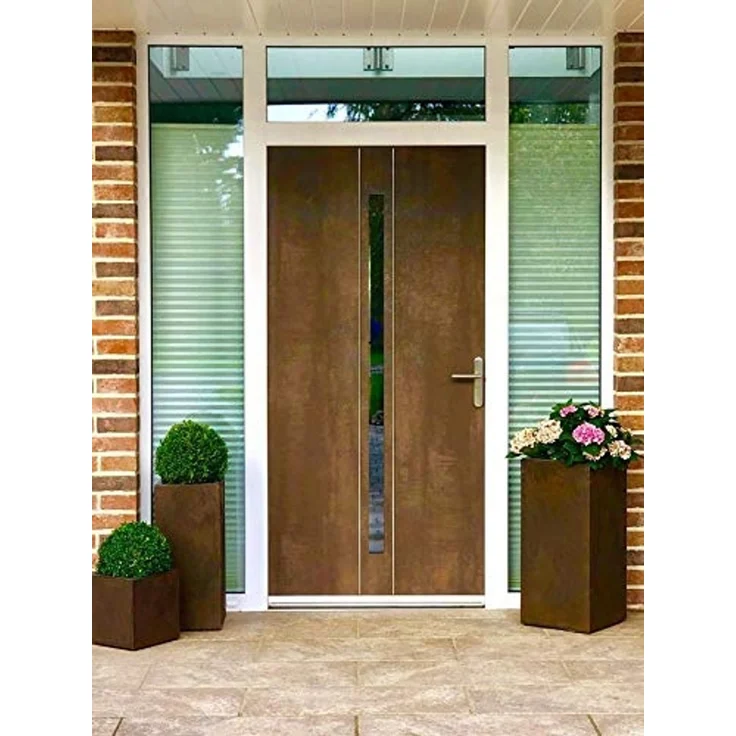 Pflanzwerk® Pflanzkübel TOWER Premium Blumenkübel Pflanzsäule Fiberglas mit Lotus-Effekt – Bild 6