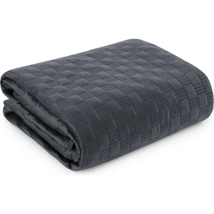 Eurofirany Bettüberwurf SOFIA zweiseitige Steppdecke hochwertige Allzweckdecke L XL XXL, Elegante Tagesdecke Velvet Sesseldecke Sofadecke Überwurf Samt