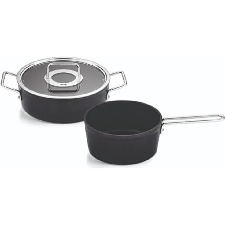 Fissler Adamant Set Topf 24cm Stielkasserolle 18cm