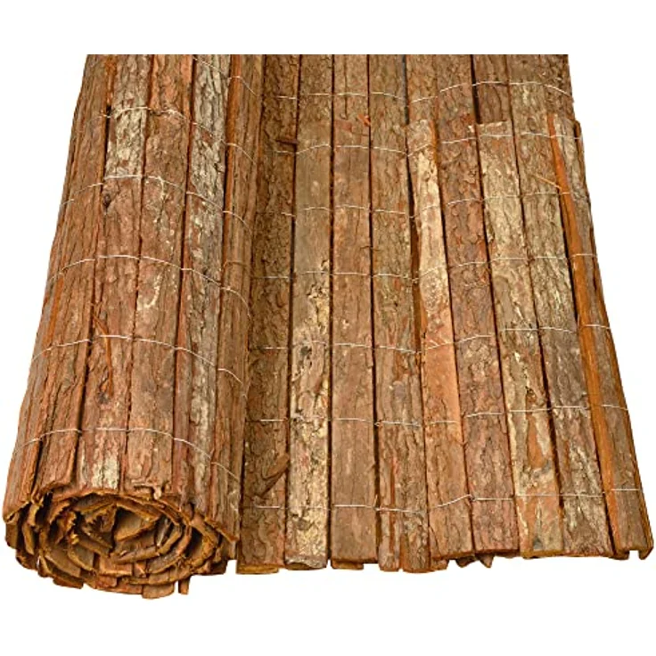 Sol Royal Sichtschutz Rinde 80x300 cm (HxB) SolVision R63 FSC® Natur Sichtschutz Rindenmatte für Balkon oder Windschutz Blickschutz – natürlicher Rindenzaun Sichtschutzmatte für Balkon & Garten – Bild 6