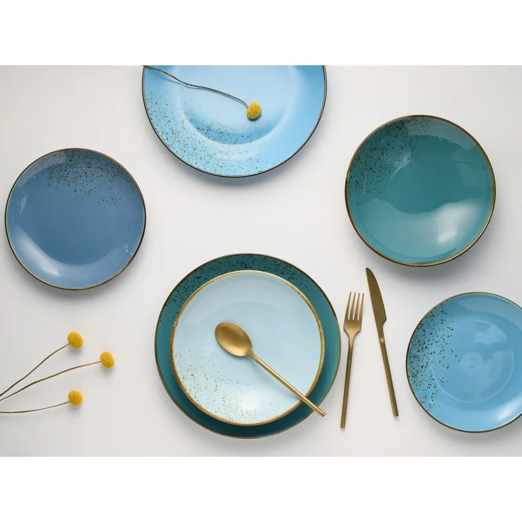Nature Collection Aqua, Tellerset 12-tlg (mo) – Bild 5