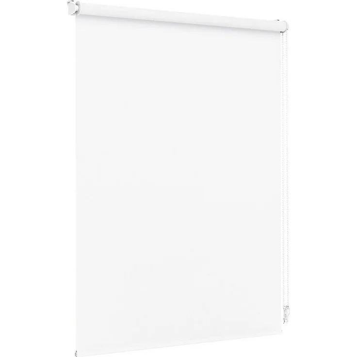 Rollo, jalousiescout, halbtransparent, ohne Bohren, freihängend, Klemmfix, Standard Rollo vormontiert, Lichtdurchlässig, mit Kindersicherung