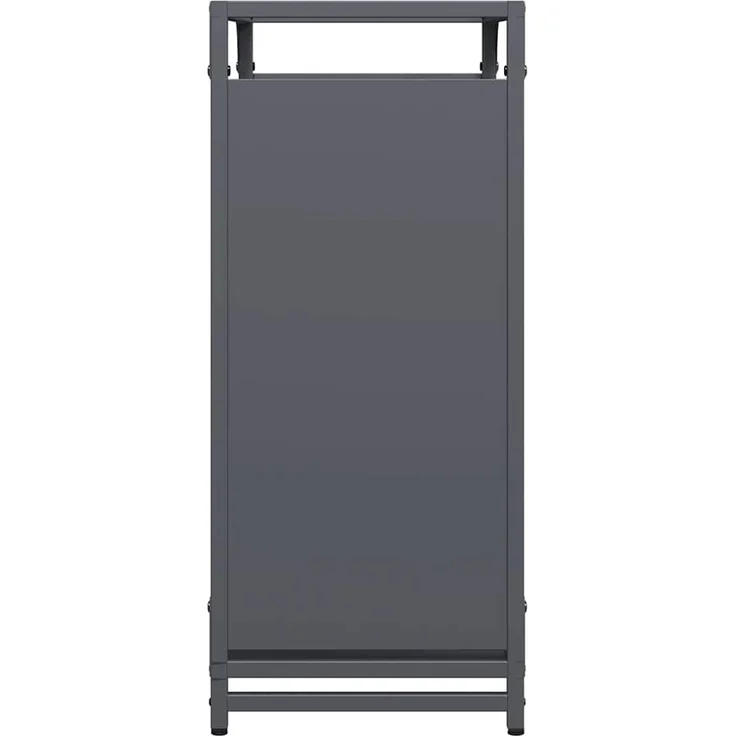 vidaXL Brennholzregal Anthrazit 60x28x65 cm Kaltgewalzter Stahl 864201 – Bild 5