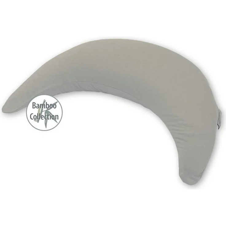 Theraline Bezug für Bambusmond Nacken- & Kuschelkissen Bamboo Lehmgrau – Bild 4