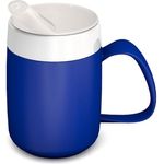 Ornamin Schnabelbecher ORNAMIN Becher mit Trink-Trick mit Schnabelaufsatz, Qualitätskunststoff, Trink-Trick I Trinkhilfe I bruchstabil I BPA-frei I Made in Germany