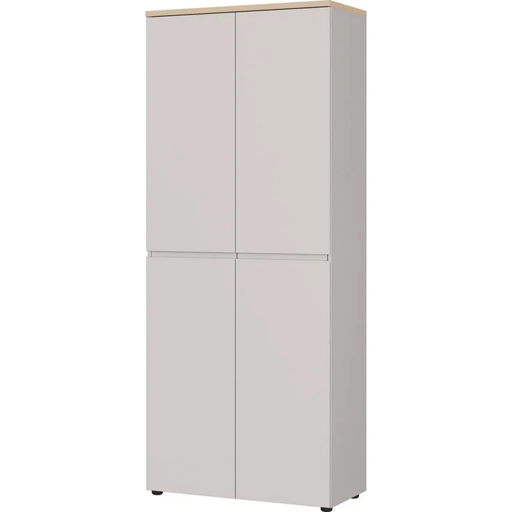 GERMANIA Aktenschrank Lissabon (1-St) 80 x 197 x 40 cm, verstellbare Böden, Soft Close, Made in Germany – Bild 1