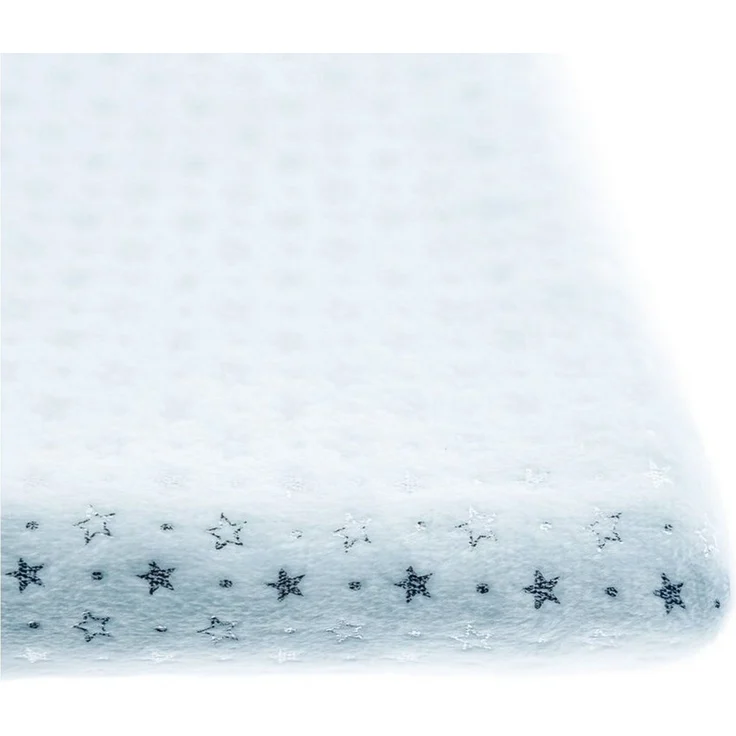 Babydecke Babydecken-Set mit Kissen Zweilagige Babydecke aus Polyester 100x80cm, Almina – Bild 2