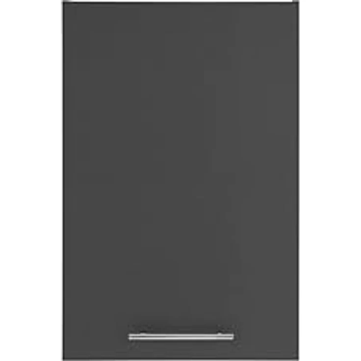 Laundreezy Schrankaufsatz für Waschmaschinenschrank, Anthrazit - Aufsatzschrank für zusätzlichen Stauraum in der Waschküche - 50 x 76 x 68 cm (B/H/T) – Bild 2