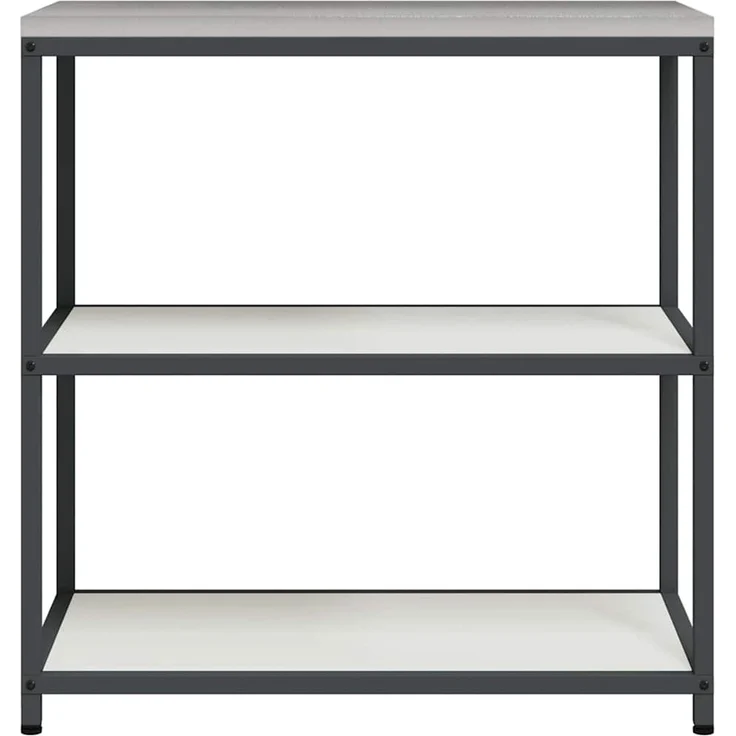 vidaXL Küchenregal HATTEM Weiß 90 x 50 x 92 cm Stahl 874955 – Bild 7