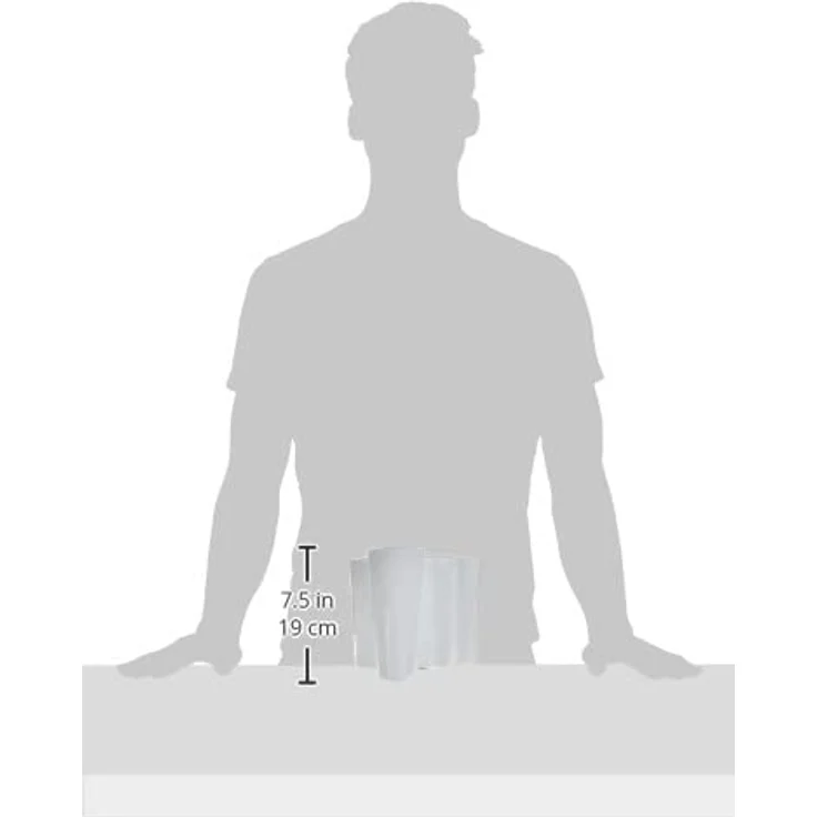 iittala Alvar Aalto Collection Vase 160 mm opalweiss – Bild 4