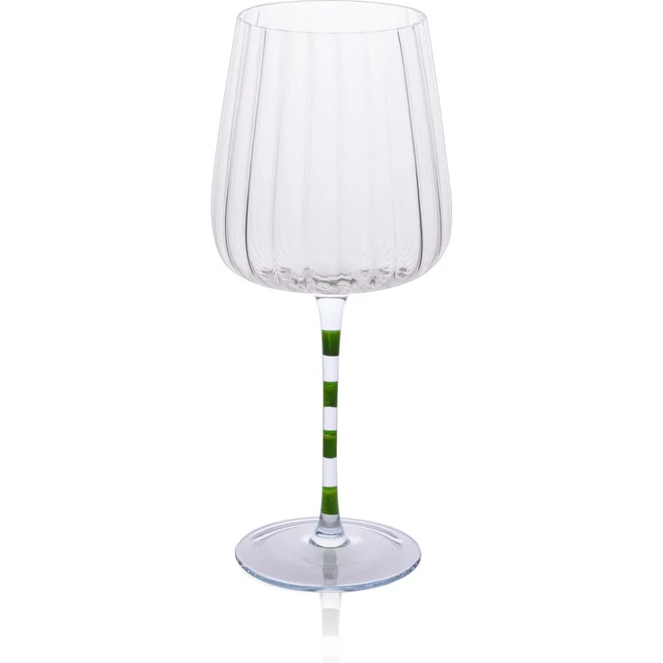 Hermia Concept 'BRD0139 - 4'lü' Weingläser-Set (4-teilig), Lila / Grün, 23 x 10 x 10 cm, 600 ml – Bild 3
