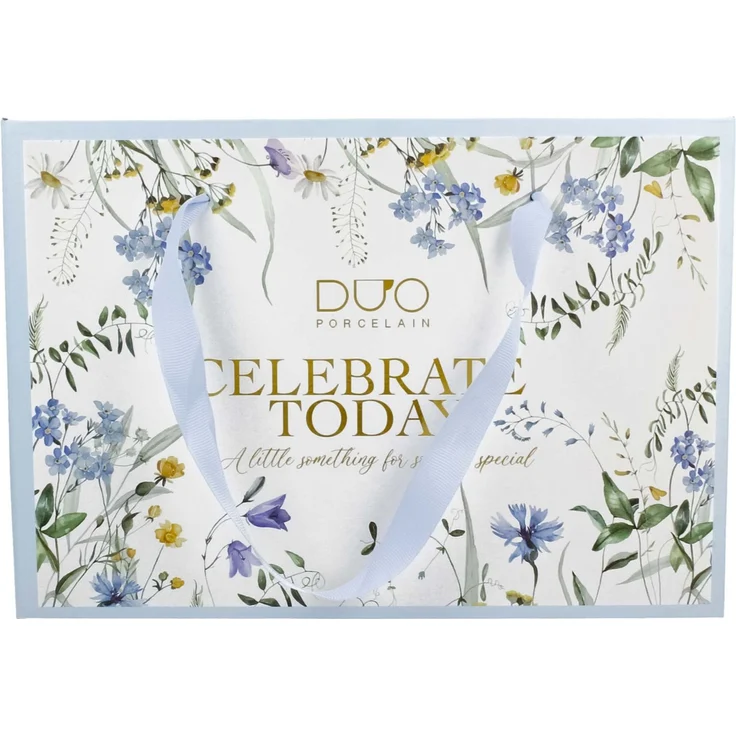 DUO 2er-Set Tassen MELODY, 250 ml mit Untertassen, New Bone China Porzellan, in Geschenkbox – Bild 6