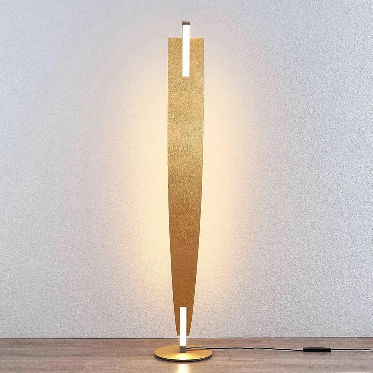 Lucande Stehlampe Marija, Enthalten, LED 24 W gesamt, warmweiß – Bild 5