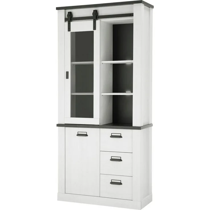 Home affaire Vitrine SHERWOOD Breite ca. 93 cm