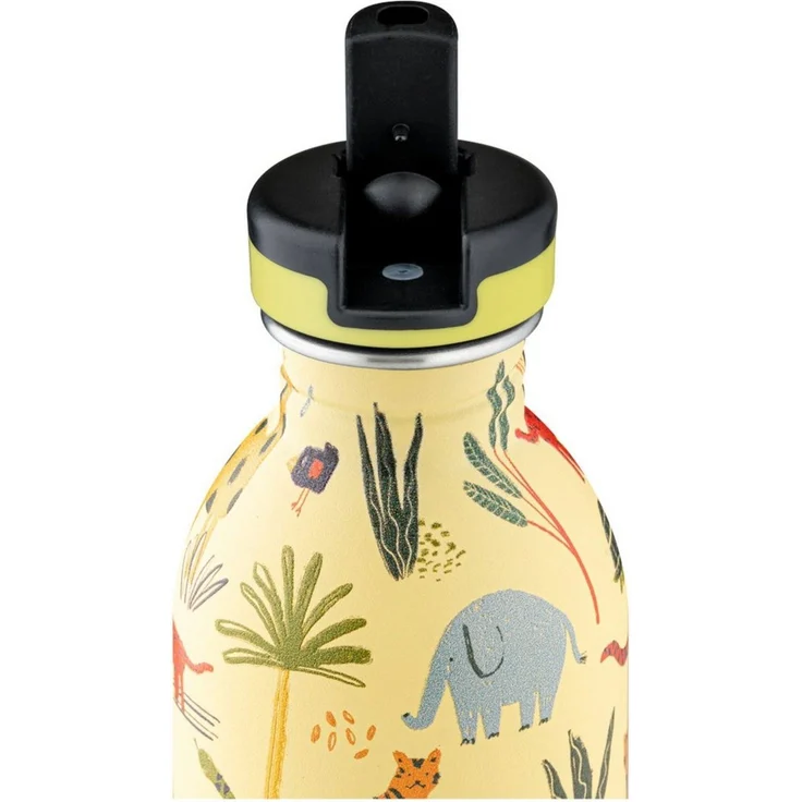 24 Bottles Trinkflasche Kids Urban Bottle Jungle Friends 250ml – Bild 2