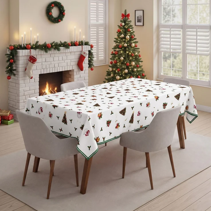 Hermia Concept 'Xmas 11' Tischdecke, Mehrfarbig, 160 x 220 cm – Bild 1