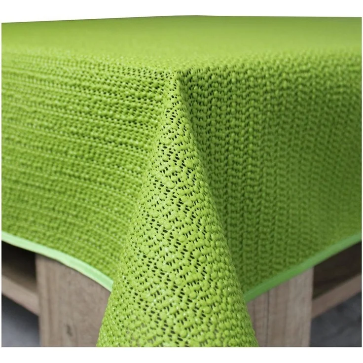 Haus und Deko Tischdecke Garten Tischdecke Outdoor PVC rechteckig Terrasse Balkon rutschfest (1-tlg) – Bild 3