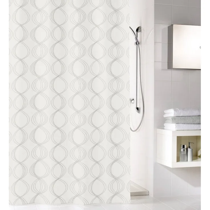 Kleine Wolke Duschvorhang Classy Breite 180 cm (1-tlg), Höhe 200 cm