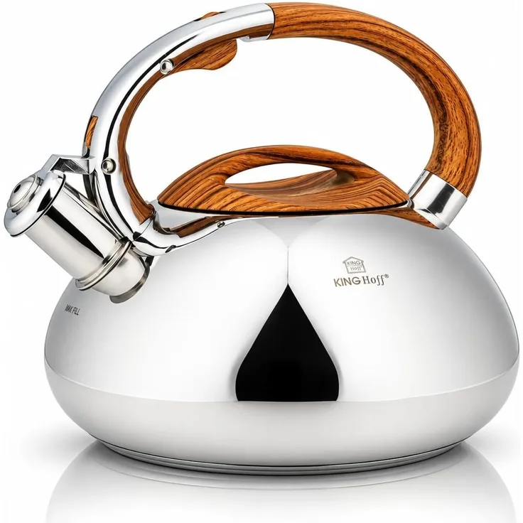 Kinghoff Kinghoff Stahlkessel mit Pfeife 3,0l KH3274