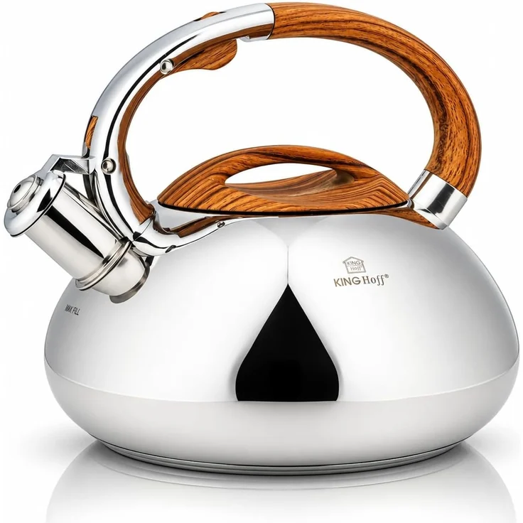 Kinghoff Kinghoff Stahlkessel mit Pfeife 3,0l KH3274 – Bild 1