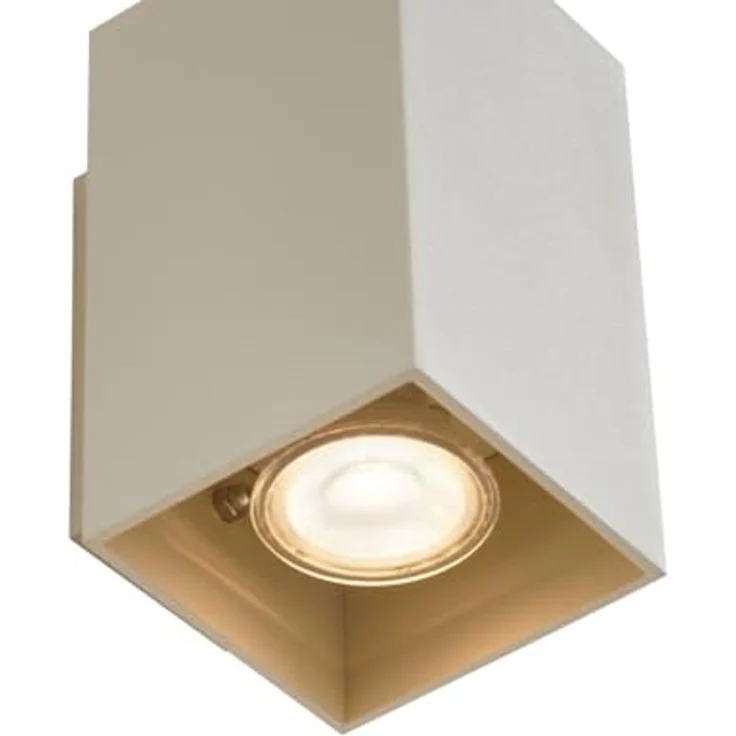 Qazqa Wandleuchte Sandy, ohne Leuchtmittel, GU10, Beige, Modern, Aluminium, 2-flammig – Bild 3