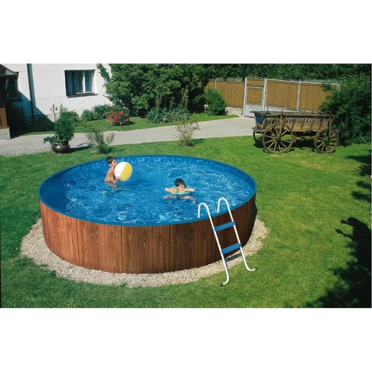 BWT Pool Splash im Set mit Sandfilteranlage & Stahlrohrleiter, Pool in mehreren Grössen & Farben