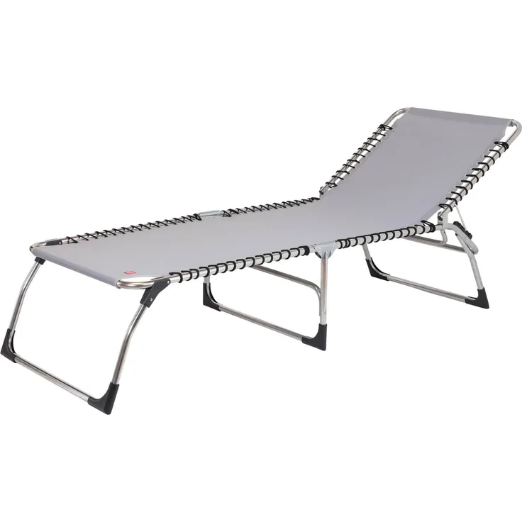 FIAM Amigo XXL Grau Sonnenliege Gartenliege 75x207x40 cm